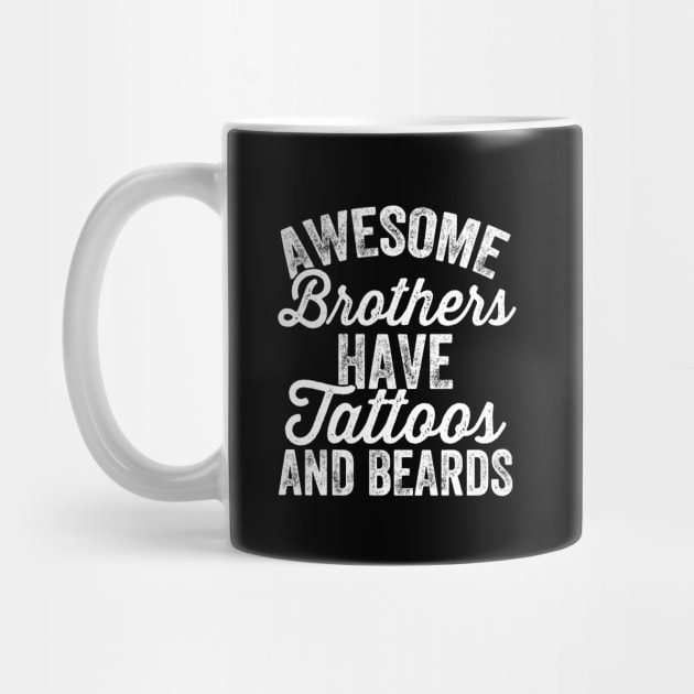 Awesome brothers have tattoos and beards by captainmood